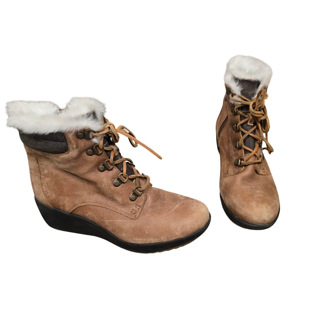 Women's Sperry Luca Peak Waterproof Wedge Boots | Size 7.5